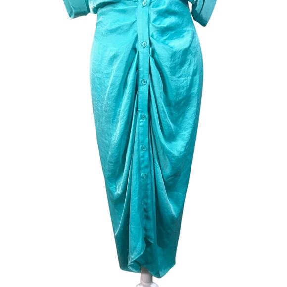 Steve Madden Tori Midi Shirt Dress Size 2 NWT - Picture 2 of 10